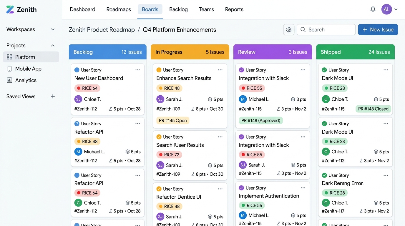 Product Manager CRM & Backlog preview